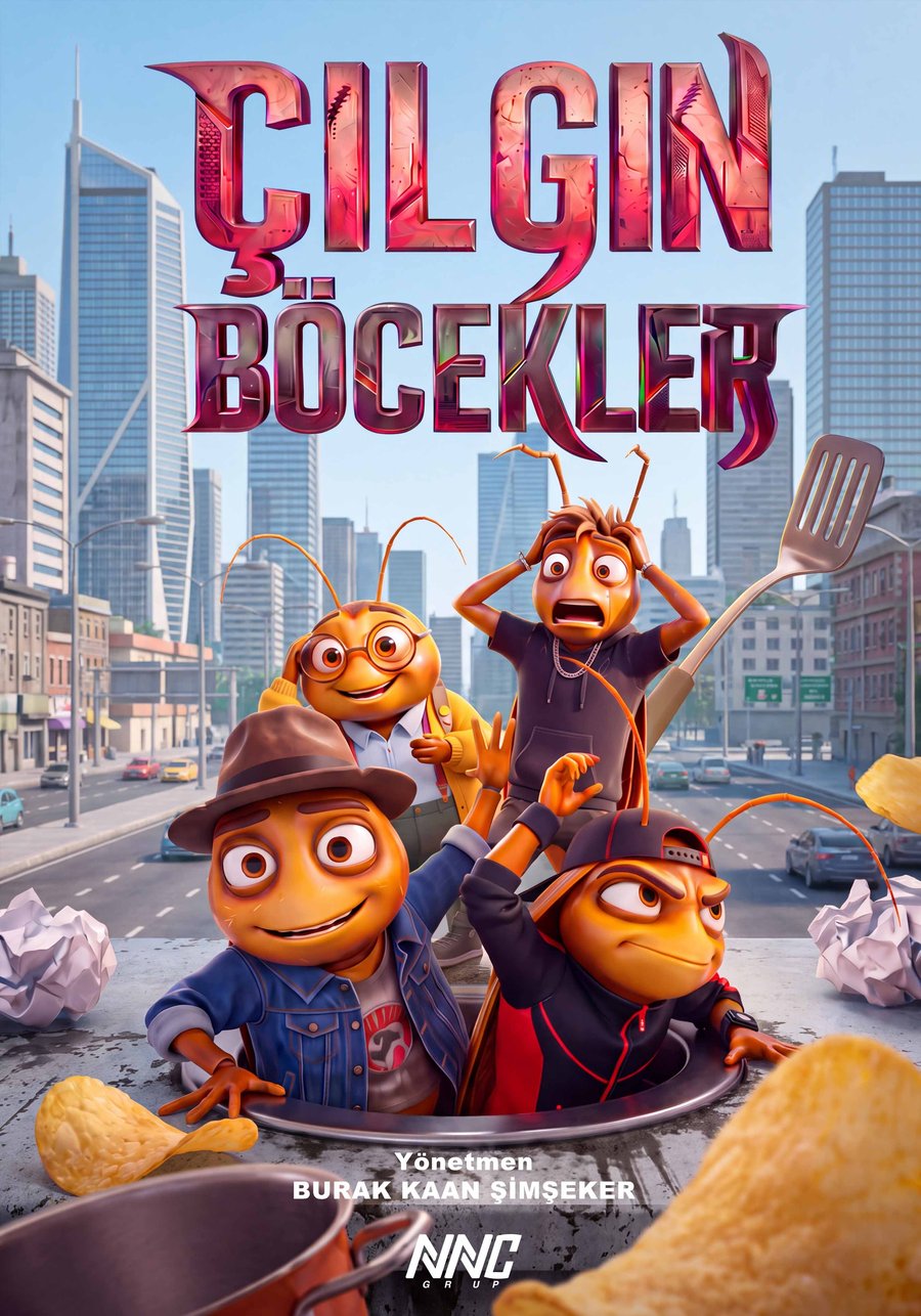 Çılgın Böcekler Afiş