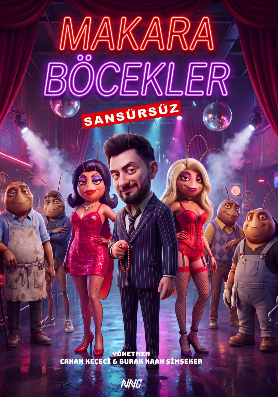 Makara Böcekler Afiş